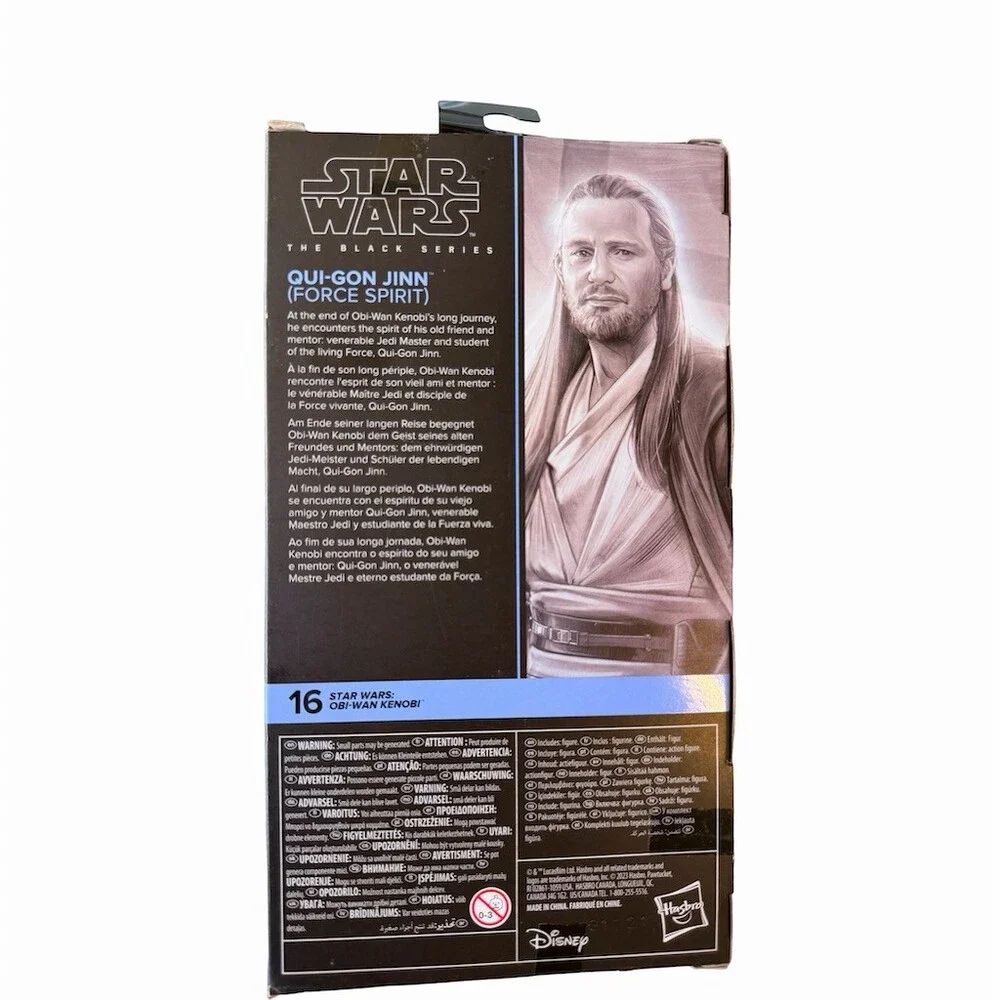 Hasbro Star Wars Black Series Qui-Gon Jinn Force Spirit 6in Action Figure